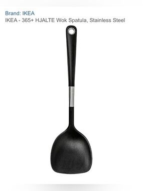 IKEA 365+ HJALTE Cooking Spatula with Stainless Steel Accents -NWOT